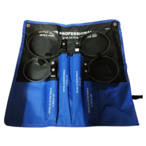 4pc Swivel Oil Filter Strap Band Wrench Set