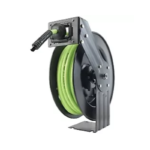 Metal Air Hose Reel 15m 3/8” Hose 1/4” Fittings