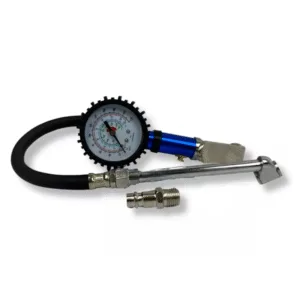 Tyre Infaltor Gun Clock Type Push On Single End