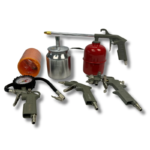 Air Tools Compressor Accessories Kit 5 Piece Color Box