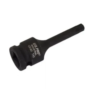 US PRO 1/2'' Dr. Impact Star Bit Socket T45 x 78mm 3937