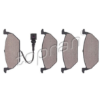 Brake Pad Set, Disc Brake TOPRAN 108 504 001