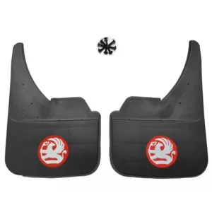 Universal Car Front Rear Mudflaps Fits Vauxhall Red Astra Corsa Vectra Insignia