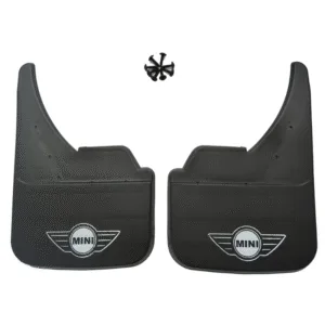 Universal Car Mudflaps Front Rear Mini Cooper Clubman Countryman Mud Flap New