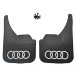 Universal Car Mudflaps Front Rear Audi Logo 80 100 A1 A2 A3 A4 A5 Mud Flap Guard