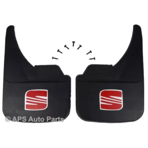 Universal Car Front Rear To Fit Seat Logo Alhambra Altea Arosa Mud Flaps Guard