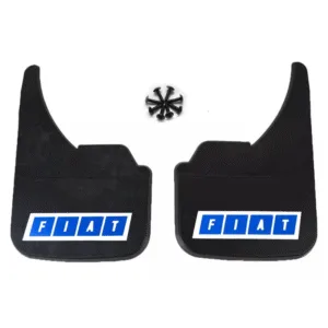 Universal Car Van SUR Mudflaps Mud Flaps Front Rear Blue Fiat Punti 500 New