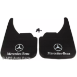 Universal Car Front Rear To Fit Mercedes Logo SL Class Front Mud Flaps Guard