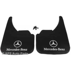 Universal Car Front Rear To Fit Mercedes Logo SL Class Front Mud Flaps Guard