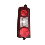Rear lamp right hand BERLINGO PARTNER (2 REAR DRS) 3/12> R/L DARK RED SURROUND RH