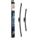 Bosch A118S Aerotwin Flat Wiper Blade Set 600mm/400mm - Front