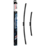 Bosch A143S Aerotwin Flat Wiper Blade Set 650mm/380mm - Front