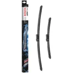 Bosch A293S Aerotwin Flat Wiper Blade Set 600mm/380mm - Front