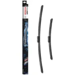 Bosch A350S Aerotwin Flat Wiper Blade Set 650mm/400mm - Front