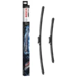 Bosch A556S Aerotwin Flat Wiper Blade Set 600mm/400mm - Front
