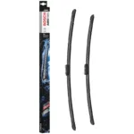 Bosch A585S Aerotwin Flat Wiper Blade Set 680mm/625mm - Front
