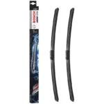 Bosch A826S Aerotwin Flat Wiper Blade Set 600mm/600mm - Front