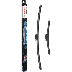Bosch A869S Aerotwin Flat Wiper Blade Set 650mm/340mm - Front