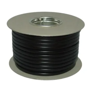 28 Twin Core Wire Black 2.0mm - 30m Roll