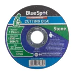 Blue Spot Tools 115mm (4.5") Stone Cutting Disc