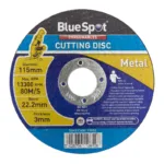 Blue Spot Tools 115mm (4.5") Metal Cutting Disc