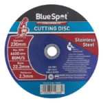 Blue Spot 230mm (9" x 2.3mm) Stainless Steel Cutting Disc