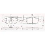 FAI Brake Pad Set PSA C4 BERLINGO PARTNER 2007-Present - BP121