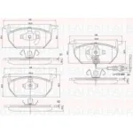 FAI Brake Pad Set VAG GOLF VII (5G1, BA5) 2012-Present - BP137