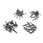 40 Piece Plastic Rivets