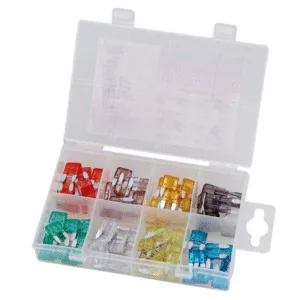 80pc Automotive Fuse Assortment Box