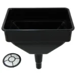 Heavy Duty Plastic Funnel With Removable Filter