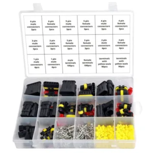 424pc Automotive Waterproof Connector Set - Assorted