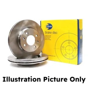 COMLINE Coated Brake Disc - Supersedes ADC2976