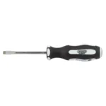 Pound Thru' Plain Slot Soft Grip Screwdriver, 8 x 200mm