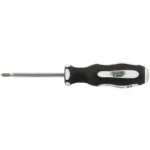 Pound Thru' Cross Slot Soft Grip Screwdriver, No.1 x 75mm