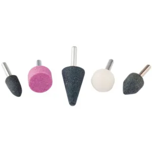 Shank Mounted Grinding Point Set 6mm (5 Piece)