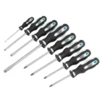 Heavy Duty Soft Grip Screwdriver Set (8 Piece)