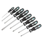 Heavy Duty Soft Grip Screwdriver Set (8 Piece)