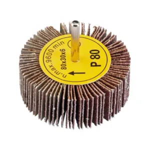 Abrasive Flap Wheel, 80 x 30mm, 80 Grit