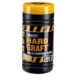 Multi Purpose Hard Graft Wipes Tub Of 100 - Blue