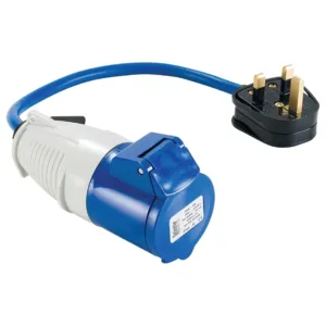 Silverline Defender Fly Lead Converter 13A - 16A 230V