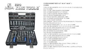171 pcs Socket Set