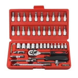 46 Pcs 1/4" Drive Socket Set