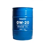Global Oil 0W-20 Fully-Synthetic Engine Oil 205L All Models