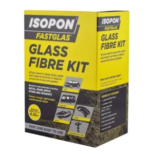 Isopon Fastglas Small Display Pack Fibre Glass Kits