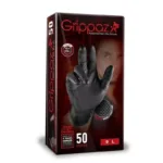 Grippaz Nitrile Fishscale Gloves - Black
