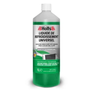 HOLTS Universal Coolant Antifreeze Green -37°C / +129°C 1L