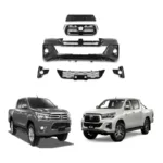 Toyota Hilux MK8 2016-2020 Front Bumper Conversion Kit Invincible X - Rocco Edition