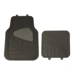 MP6354 Black/Grey PVC Car Mat Set