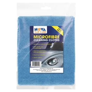 Nova Microfibre Cleaning Cloth - Blue